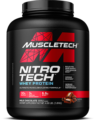 MuscleTech Nitro Tech Whey Protein Milk Chocolate (1800 g)