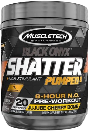 MuscleTech SX-7 Black Onyx Shatter Pumped Jujube Cherry Bomb (166 g)