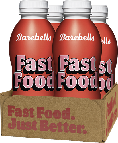 Barebells Fast Food Strawberry (4 x 500 ml) 