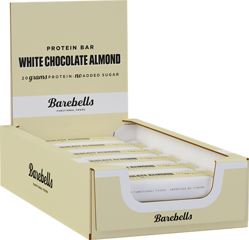 Barebells Protein Bar White Chocolate Almond (12 x 55 g)