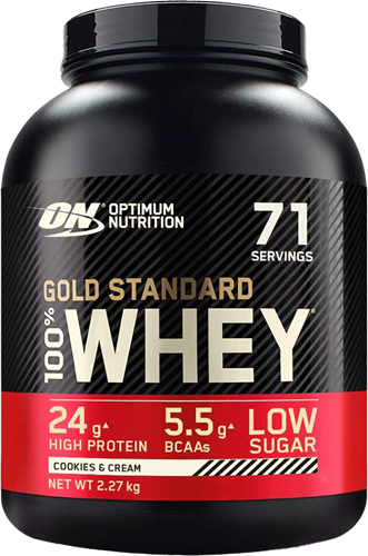 Gold Standard 100% Whey Protein Cookies & Cream (2270 gr)
