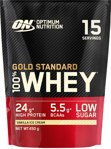 Optimum Nutrition Gold Standard 100% Whey Vanilla Ice Cream (450 g)