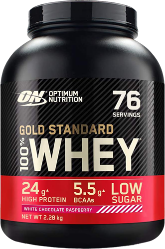 Optimum Nutrition Gold Standard 100% Whey White Chocolate Raspberry (2280 g)