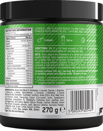 Optimum Nutrition Amino Energy Lemon & Lime (270 g)-2
