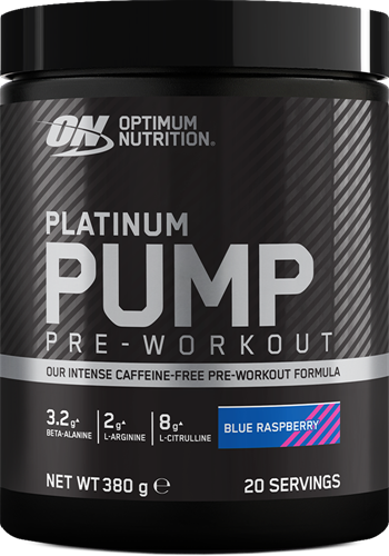 Optimum Nutrition Platinum Pump Pre-workout Blue Raspberry (380 g)