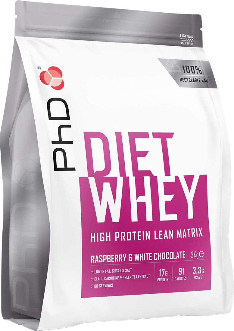 phd diet whey raspberry and white chocolate 2kg