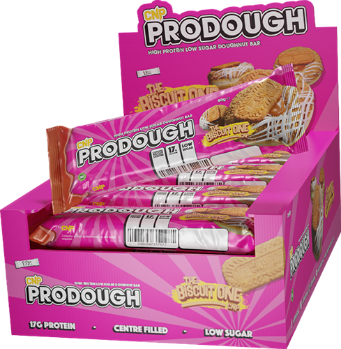 CNP ProDough Doughnut Bars The Biscuit One (12 x 60 g)