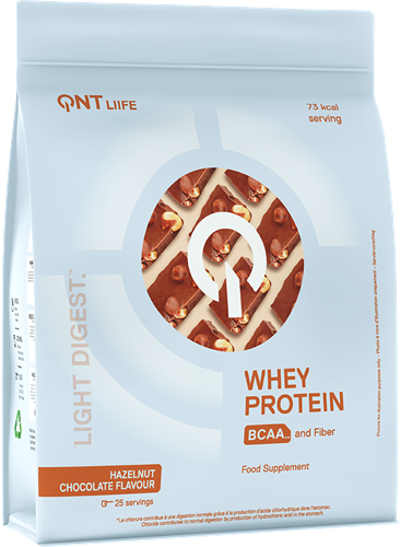 QNT Light Digest Whey Protein Hazelnut Chocolate (500 g)
