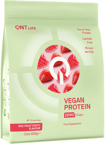 QNT Vegan Protein Red Fruit Party (500 g)