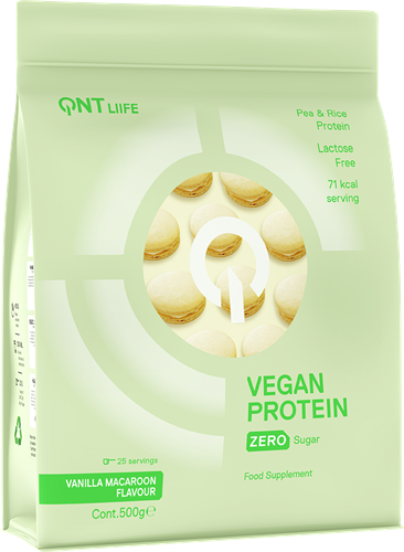 QNT Vegan Protein Vanilla Macaroon (500 g)