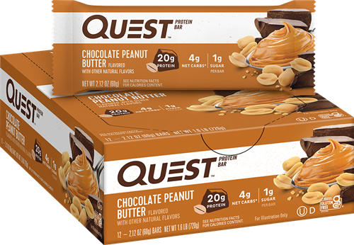 Quest Bar Chocolate Peanut Butter (12 x 60 g)