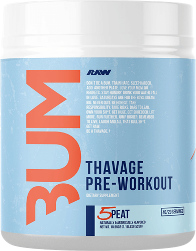 RAW CBUM Thavage Pre-workout 5-Peat Red Gummy (520 g)