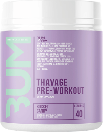 RAW CBUM Thavage Pre-workout Rocket Candy (520 g)