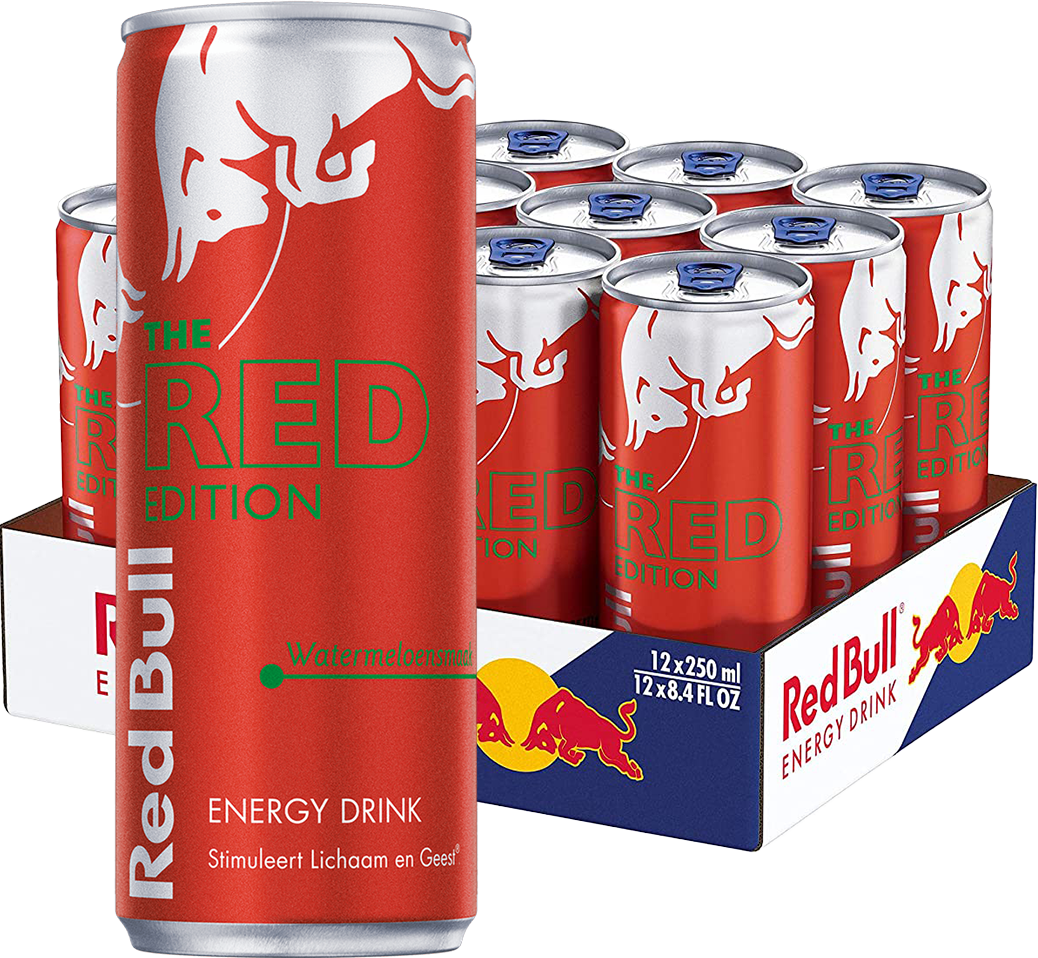 Red Bull Red Edition Watermelon 12 X 250 Ml What Sup 