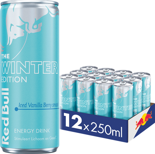 Red Bull Winter Edition Iced Vanilla Berry (12 x 250 ml)