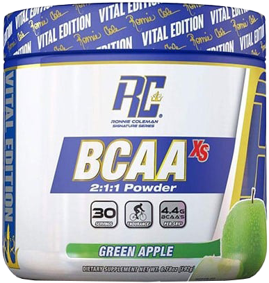 Ronnie Coleman BCAA-XS Powder Green Apple (200 g)
