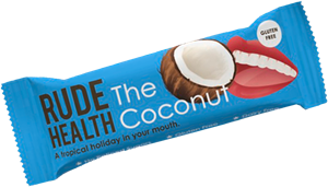 Rude Health | Vegan Bio Coconut Date & Nut Bar | Snack / Tussendoortje / Reep / Glutenvrij | 18 x 35 gram