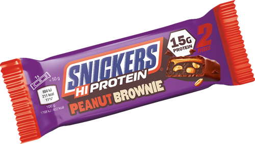 Snickers HiProtein Peanut Brownie (1 x 50 g)
