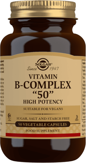 Solgar Vitamin B-Complex 50 High Potency (50 caps)