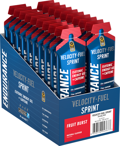 Applied Nutrition Endurance Isotonic Energy Gel Sprint Fruit Burst (20 x 60 ml)