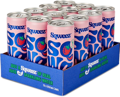 Sqweez Red Fruits (12 x 250 ml)