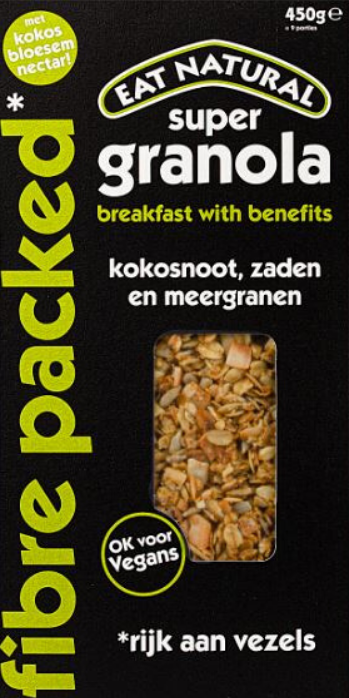 Eat Super Granola Fibre Packed gr) What' Sup!