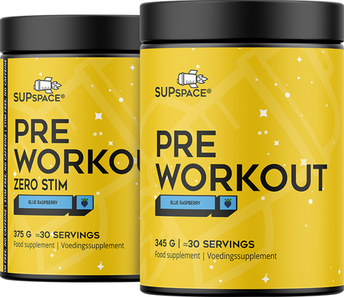 Supspace Pre-workout Stack Blue Raspberry