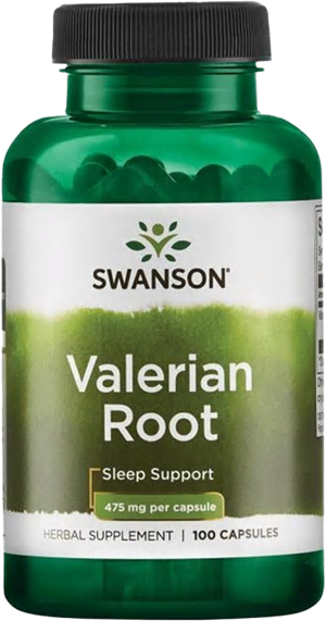 Supplementen - Valerian 475mg - Vegan - 100 capsules - Swanson -