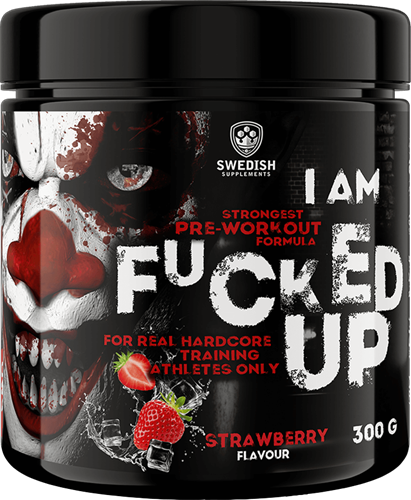 Swedish Supplements Fucked Up Joker Strawberry (300 g)