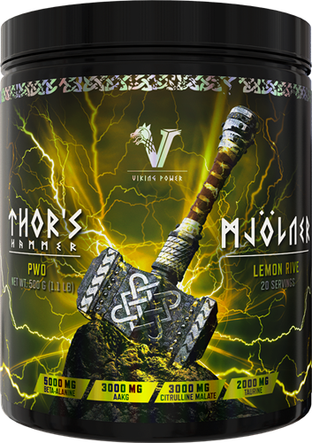 Viking Power Thor's Hammer Pre-workout Lemon Rive (500 g)