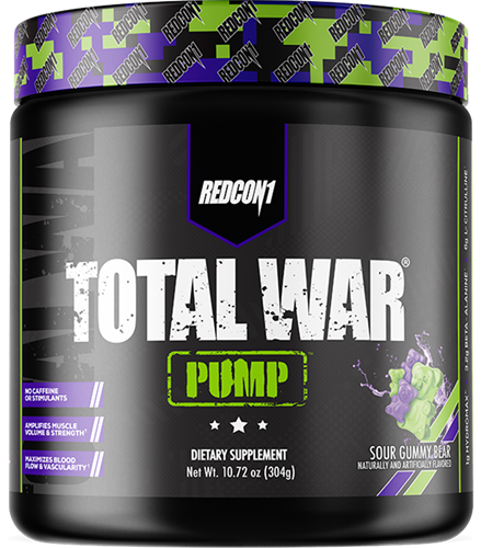 Redcon1 Total War Pump Sour Gummy Bear (20 servings)