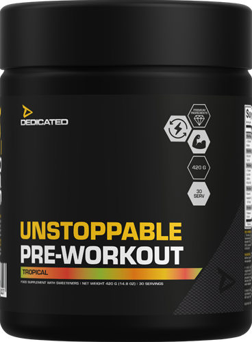 Dedicated Nutrition Unstoppable Pre-workout Tropical (420 g)