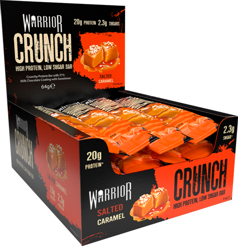 Warrior Crunch Bar Salted Caramel (12 x 64 g)