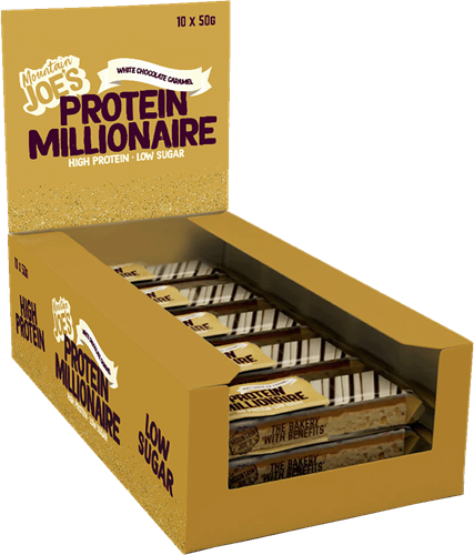 Mountain Joe's Protein Millionaire White Chocolate Caramel (10 x 50 g)